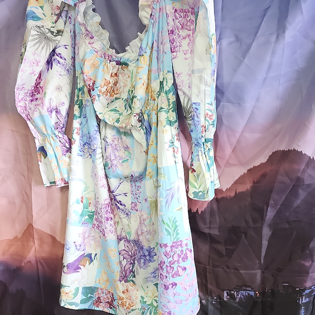 Shein Multicolor Asymmetrical Dress